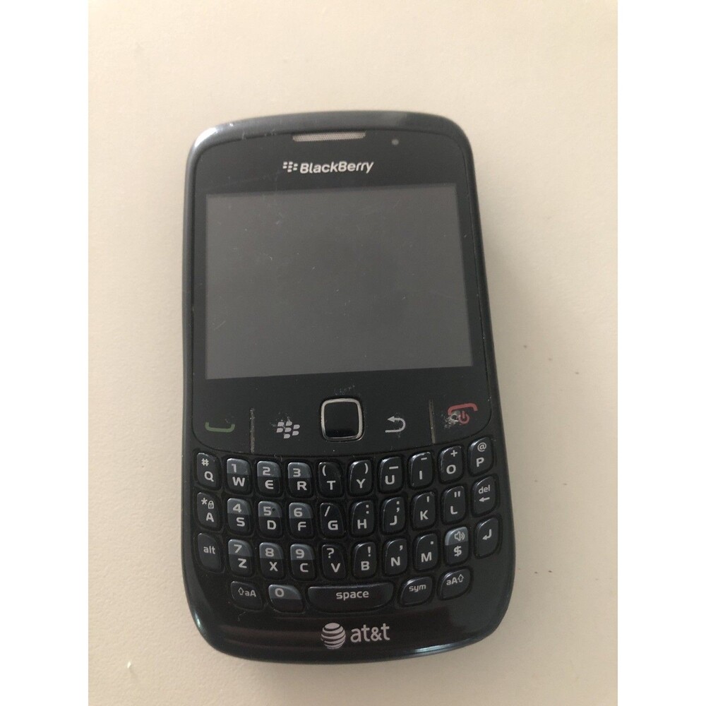 Blackberry Curve 8520 -AT&T No‎ Cord parts only Black with battery